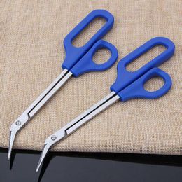 Roestvrijstaal 20 cm lang bereik Easy Grip Toe Nail Teenail Scissor Trimmer voor gehandicapte Cutter Clipper Pedicure Trim Tool