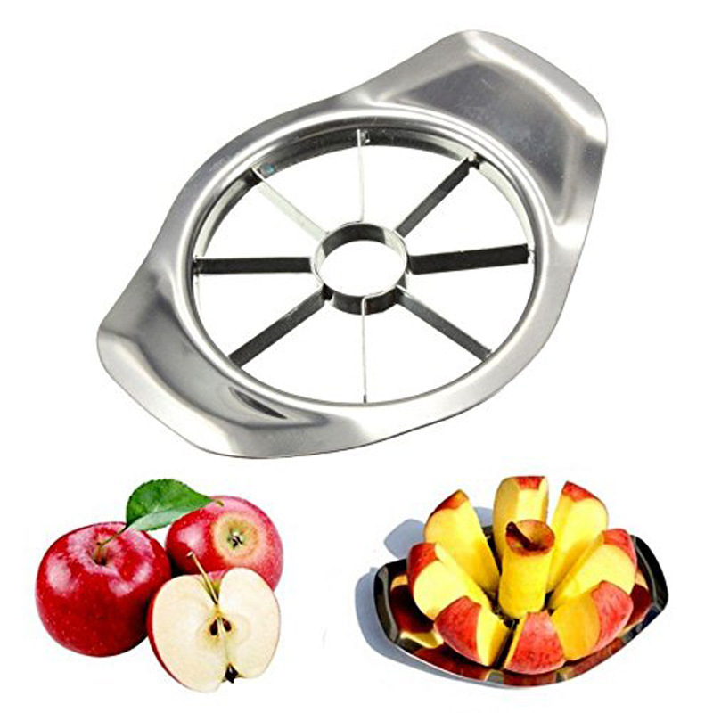 Rvs Apple Cutter Slicer Groente Fruit Corers Gereedschap Apple Easy Cut Slicer Cutter Keuken Gadgets YFA2007