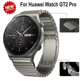 Cinturino in acciaio inossidabile compatibile con Huawei Watch Gt2 Pro Porsche Accessori in metallo Cinturino per Huawei Watch GT 46mm GT2e ECG
