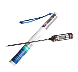 Thermomètres à viande pour Barbecue en acier inoxydable, sonde de cuisson numérique pour aliments, outils ménagers électroniques suspendus pour Barbecue