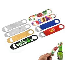 Ouvre-boîte de bière en acier inoxydable, couteaux, outils de Bar, outils de bar YDL0664756350