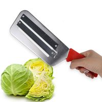 Trancheuse à main de chou en acier inoxydable déchiqueteuse outils de légumes coupe manuelle de cuisine multifonctionnelle pour faire un couteau à salade de chou fait maison