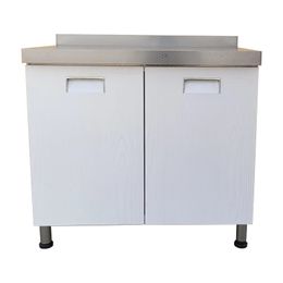 Mesa de cocina de gabinete de acero inoxidable gabinetes de almacenamiento multifuncionales se pueden personalizar gabinetes de alta gama