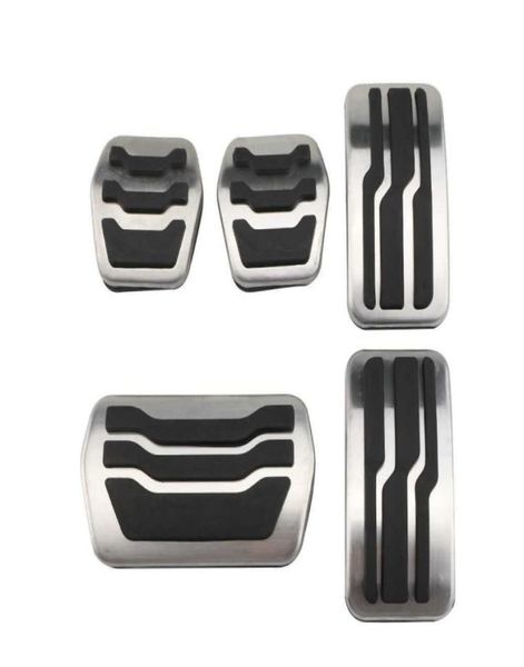 Pedales de pedal de acero inoxidable Pedales Pedales Pedales para Ford Focus 2 3 4 Mk2 MK3 MK4 RS ST 20052020 Kuga Escape 200920203113021