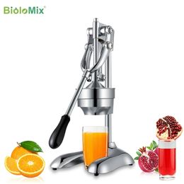 Acier inoxydable Agrumes Presse-fruits Orange Citron Presse-fruits Presse Machine Presse Accueil commercial 220531