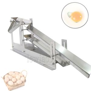 Machine manuelle commerciale de séparation de liquide de séparateur de blanc et de jaune d'oeuf d'acier inoxydable pour des oeufs de poule de canard