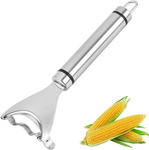 Roestvrijstalen maïsschiller Magic Corns Cob Stripper Tool Premium Metal Corn Corers Remover DRESHER met ergonomische handvat Groenten Gereedschappen