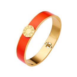 Roestvrij staal Designer Armband hart prachtige high-end romantische sieraden mode luxe sieraden klassiek unisex dagelijkse outfit Ronde Romeinse cijfers armbanden