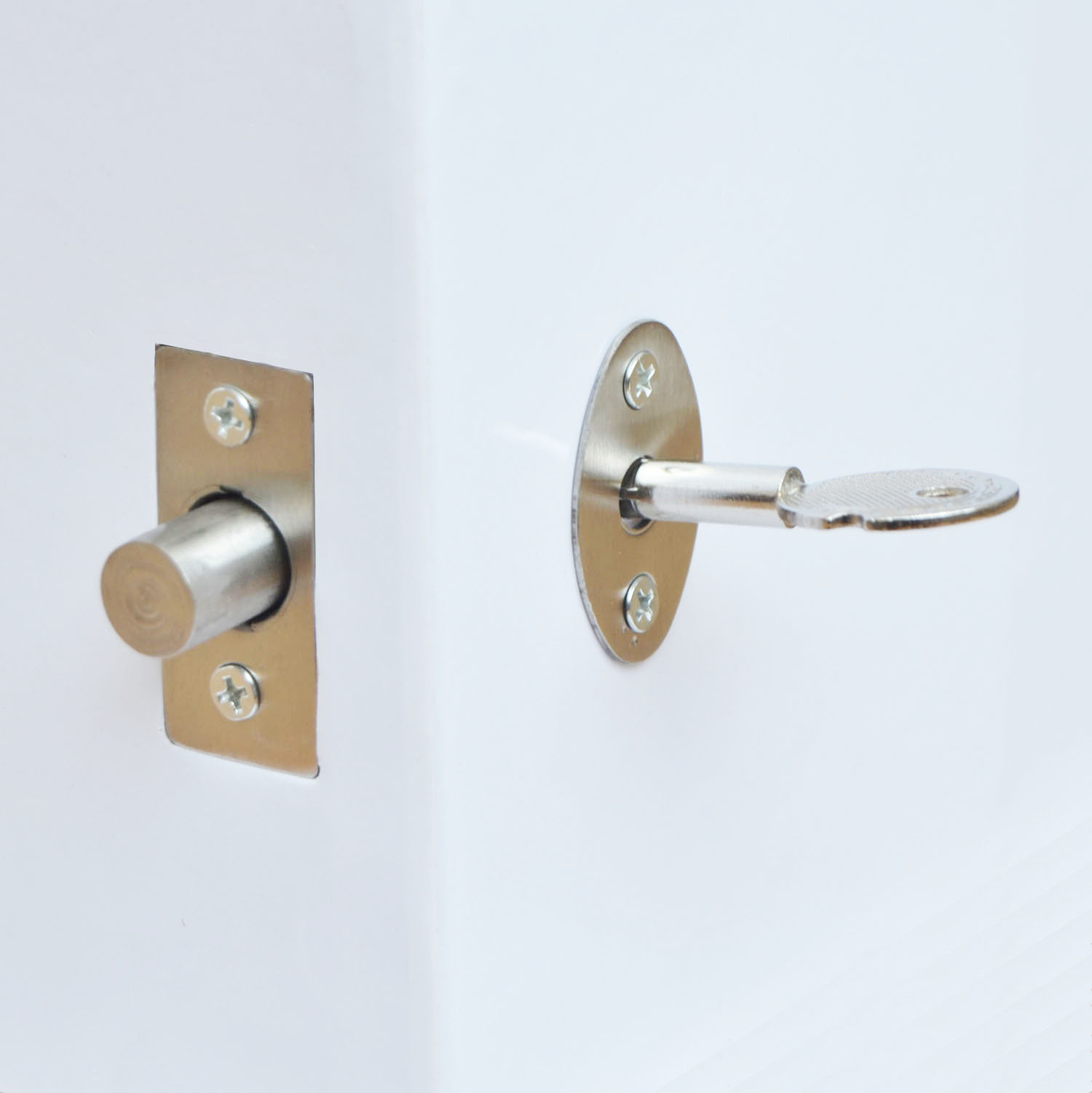 Steelpro Door & Window Lock: Secure Deadbolt w/ Key, Rust-Resistant Tube, High-Security for Home, Office & More