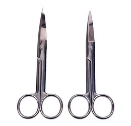 En acier inoxydable double paupière Beauty Eye Stick Sticks maquilleur artiste spécial 14cm Big Bend Cut Tool Home2833250