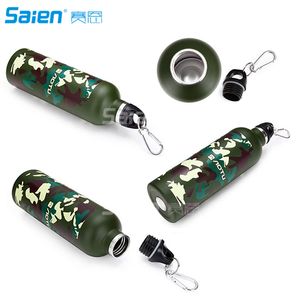 Waterfles Roestvrij staal Dubbele Isolatie Ketel Outdoor Sport Thermos Cup Camouflage Sport