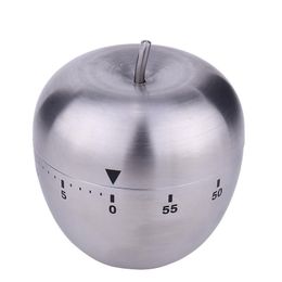 Rvs Egg Apple Timer 1-60 Minute Mechanische Herinneringsketel Ei Huishoudelijke Countdown Timers Keuken Koken Bakken Tool