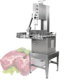 Máquina de corte de huesos eléctrico de acero inoxidable Automático de carne congelada Trotter Trotter fabricante de sierra fabricante