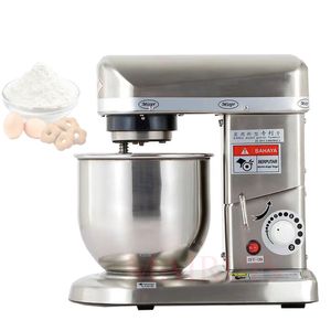 Roestvrij staal elektrisch chef -kok deeg kneadermachine automatische whisk eieren klopper crème blender cake brood stand voedselmixer