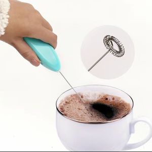Roestvrijstalen stalen elektrische ei -blender herbruikbaar eighisk koffiemelk fron multifunctionele keukengadget z0032