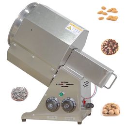 Roestvrijstalen elektrische moer Roaster Machine Chestnut Coffee Bean Peanut Fry Fruit Walnut Roasting Bakgereedschap