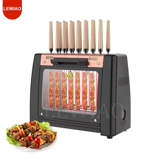 Machine à Kebab électrique sans fumée en acier inoxydable, appareil de fabrication de gril rotatif pour brochettes de Kebab et viande