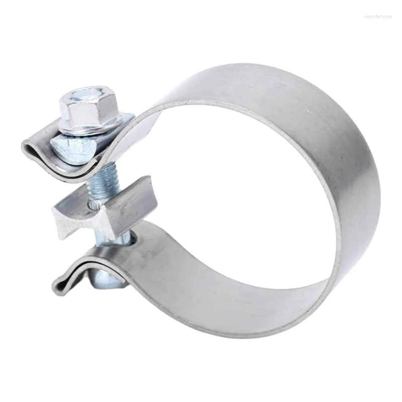 Stainless Steel Exhaust Clamp Repair Bracket For 18308506992 Tight Seal No Leaks M76E