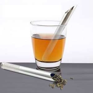 Filtre en acier inoxydable bâtonnets de thé passoires infuseur oblique raide DH8570