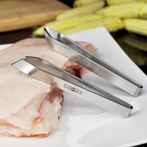 Roestvrij staal vis bone pincet tools tools pincer clip puller remover tang koken plukken klem keuken gadgets GGA4381