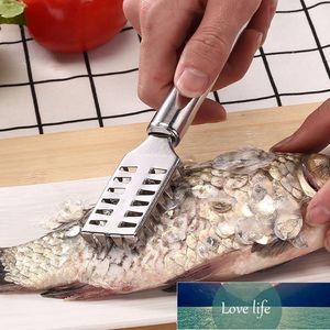 Brosse de peau de poisson en acier inoxydable manuel multi-usages rapide enlever grattoir à écailles de poisson rabot ménage cuisine accessoire de cuisine prix usine conception experte