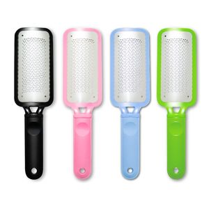 Roestvrijstalen voet Rasp-bestand Voeten Zorgbehandeling Harde Dood Callus Remover Exfoliating Pedicure Herbruikbare Easy Clean Pedicure Tools