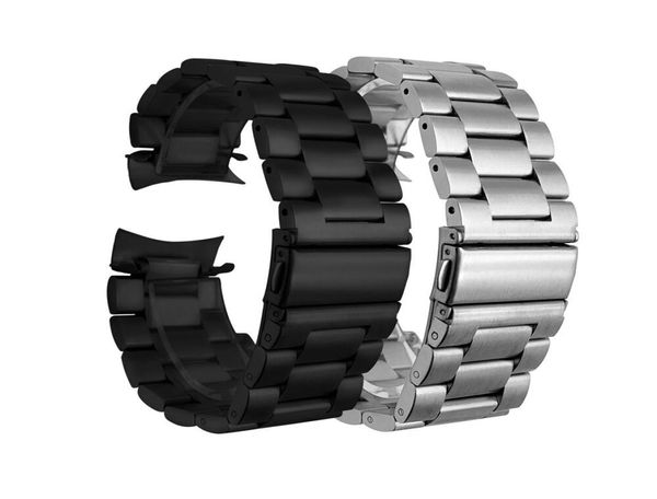 Acier inoxydable pour ajustement Samsung Galaxy Bracelect Watches 46 mm SMR800 Gear S3 Band de remplacement bracelet bracelets1272209