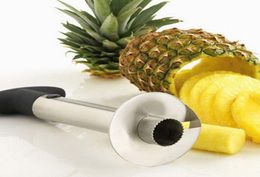 Fruit en acier inoxydable Ananas Corers Slicers Peeler Parier Cutter Cuisine Easy Tools Easy Tools Silver Color7578883