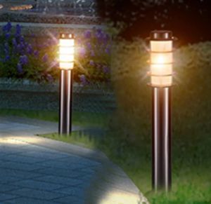 RVS Tuin Gazon Lamp Binnenplaats Pathway Post Light Villa Landschap Straat Gras Licht LL