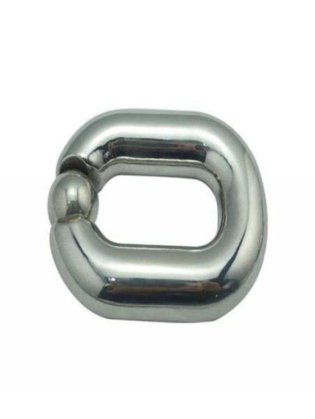 Cockrings pesados de acero inoxidable Entrenamiento de anillo de pene Growing Testicle Testicle Lock Rings Anillos de pollas Testículos de juego para adultos Stret1037070