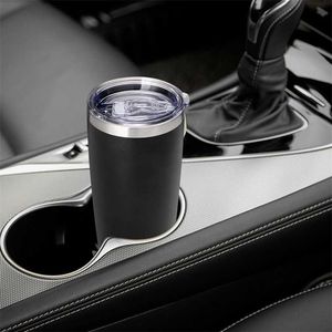 Roestvrijstaal Hoge Kwaliteit 20 Oz Cup Waterfles Auto Print Mok Thermos Thee Lekbestendig Vacuüm Geïsoleerde Koffie S 211109