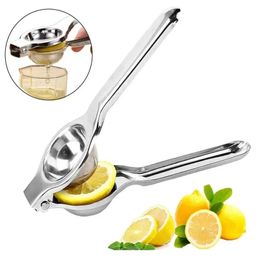 Roestvrijstalen huishoudelijke fruit citroen manual Juicer Citrus Orange Hand Squeezer Press Machine duurzaam keukengereedschap 240508