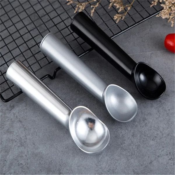 Spoon de helado de acero inoxidable aleación portátil de aluminio anti-stick anti-feeze baller baller baller herramienta para la cocina de la cocina del hogar