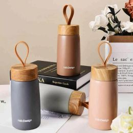 Acier inoxydable isoler tasse bouteille d'eau gobelet Thermos flacons sous vide Mini Portable voyage tasses à café tasse thermique par mer