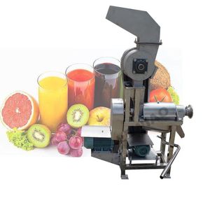 Roestvrijstalen JuicersCrew Press Groente Juicer / Juicer Hydraulische pers / wortel Juicer Machine Commerciële Kokosnoot Melk Schroef Persmachine
