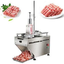 Trancheuse de viande congelée réglable en acier inoxydable, Machine électrique commerciale de bureau, épaisseur de 0.5 à 25mm, à vendre