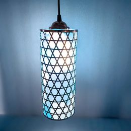 Lanterne en acier inoxydable, tissage à la main pur, lampe décorative chinoise personnalisée, pendentif d'extérieur, lampe artisanale Simple de Style ancien Pure Handmade lanterns