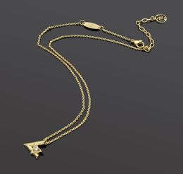 Roestvrij staal grote en kleine vsaped geïnterlinieerde enkele diamant ketting dames039S sleutelbeen ketting voor vrouw2383340