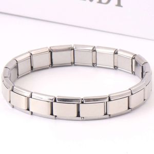 Roestvrij stalen schakels voor doe-het-zelf-armbanden, accessoires maken, heren dames cadeau Italiaanse bedelarmband