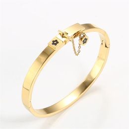 Роскошный модный комплект ювелирных изделий из нержавеющей стали, золотой женский браслет, браслет с цветочным принтом, кольца на палец для мужчин и женщин, комплект ювелирных изделий Gift317A