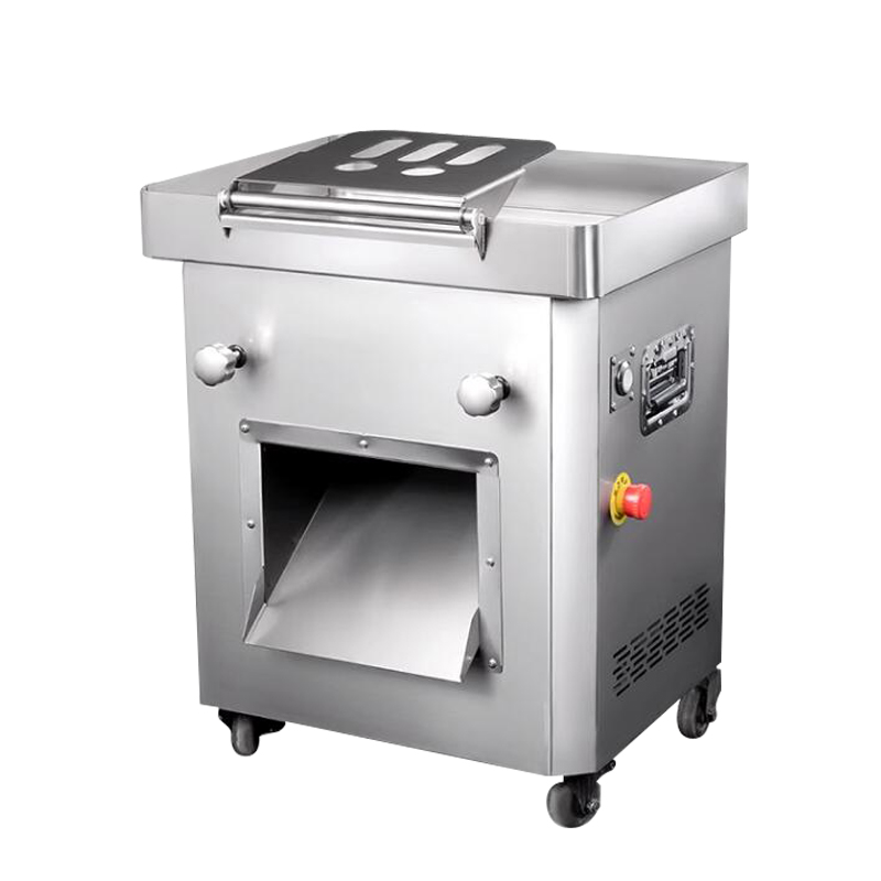 Máquina de corte de carne de aço inoxidável, grande máquina comercial de corte de carne para fábricas de processamento de alimentos, cantinas e restaurantes