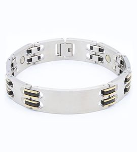 Acier inoxydable Men039s bijoux bracelet de santé respectueux de la santé respectueux de la santé écossais