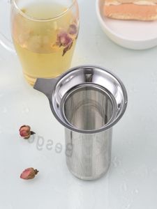 Infuseur de thé en mailles en acier inoxydable Bonne passoire réutilisable de thé Réutilisable Thé feuille de thé filtre métallique Vérificateurs d'épices à base de plantes 4192616