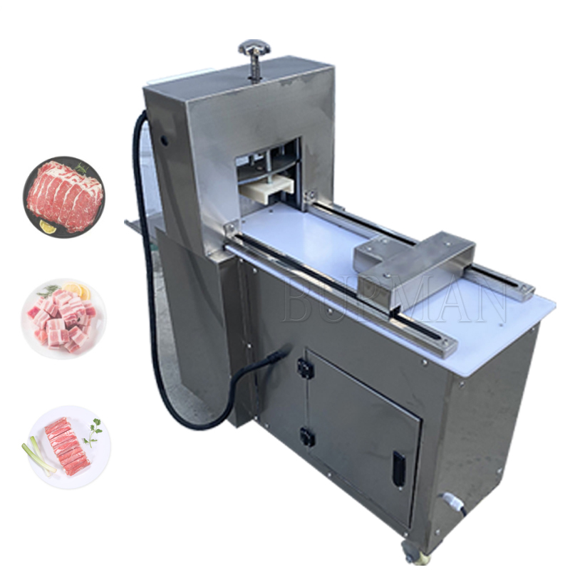 Stainless Steel Mutton Rolls Cutter Commercial Electric Meat Slicer CNC Single Cut Lamb Beef Roll Make Machine