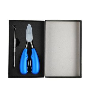 Rvs Nagelknipper Cutter Teen Vinger Cuticle Tang Manicure Tool set met doos voor Dikke Ingegroeide Teennagels Vingernagel ZZ