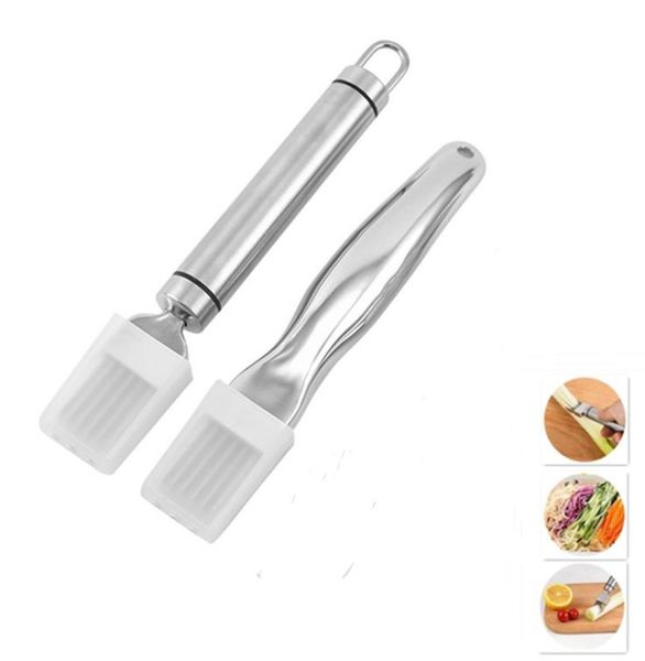 Cortador de cebolla de acero inoxidable Ralladores Multifunción Gadgets de cocina Rebanador de ajo Ralladores Chopper Cuchillo de cocina Herramientas vegetales al por mayor SN866