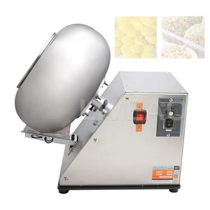 Machine de revêtement de sucre de cacahuètes en acier inoxydable, balance de bureau, haute efficacité, pour chocolats, tablettes alimentaires, Film de revêtement de sucre