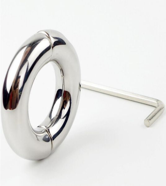 Anillo de acero inoxidable para pene, glande, anillo sexual elástico para pene, ensanchador de bolas, Juguetes sexuales para hombres, retraso en la eyaculación 8238872