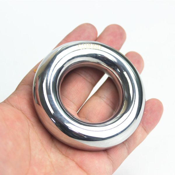 9 tailles Cockrings Anneau de pénis en acier inoxydable Retard Cocking Dispositif de chasteté Anneaux de poids pour jeu adulte Sex Toys BB2-122