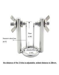 L'exploration de civière urétrale de pénis d'acier inoxydable branche le dispositif de vitesse de torture de bondage de BDSM jouets sexuels adultes pour les hommes A5578221884